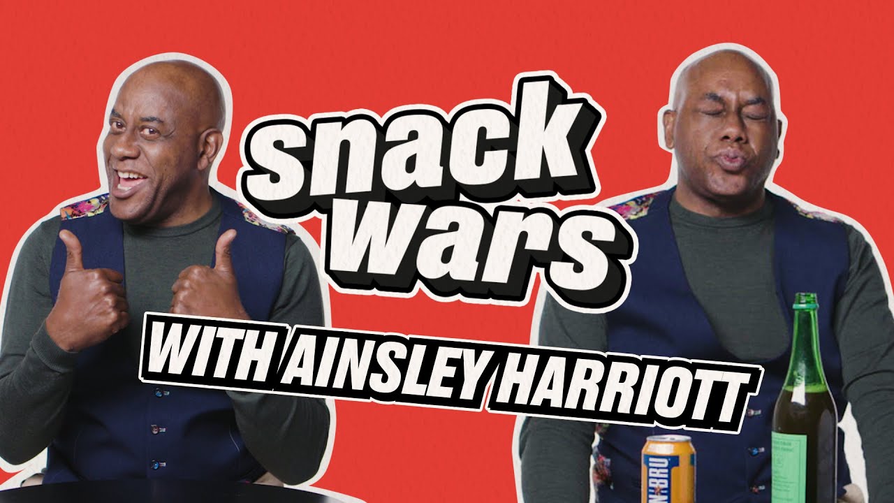 Ainsley Harriott Tries British And Jamaican Snacks | Snack Wars
