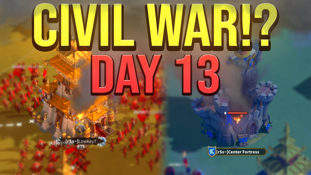 Civil War on DAY 13... (How Will This Effect KVK 1) | Rise of Kingdoms