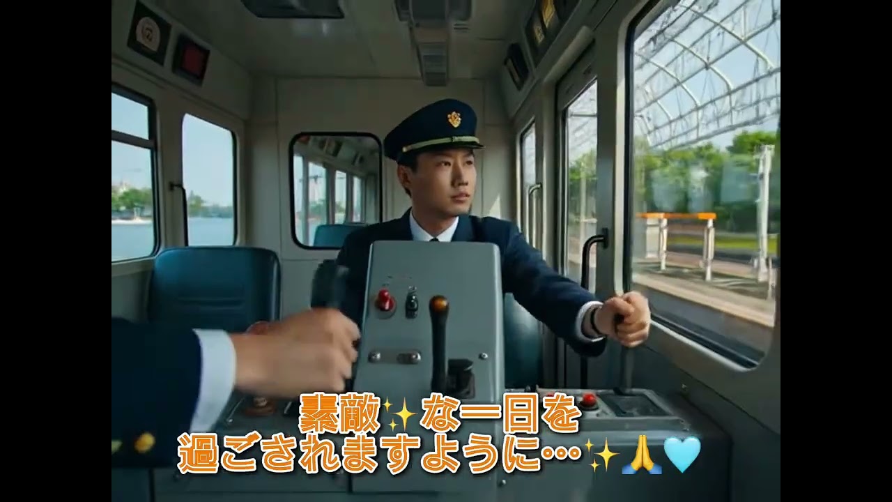 (2026/3/14)(土)#おはようトレイン🚃️ 【鐵道空想再現】はたぼ〜🌵️とaiトレイン🚃です🩵🚃(名鉄7500系電車🚃(パノラマカー)🟥️朝version)