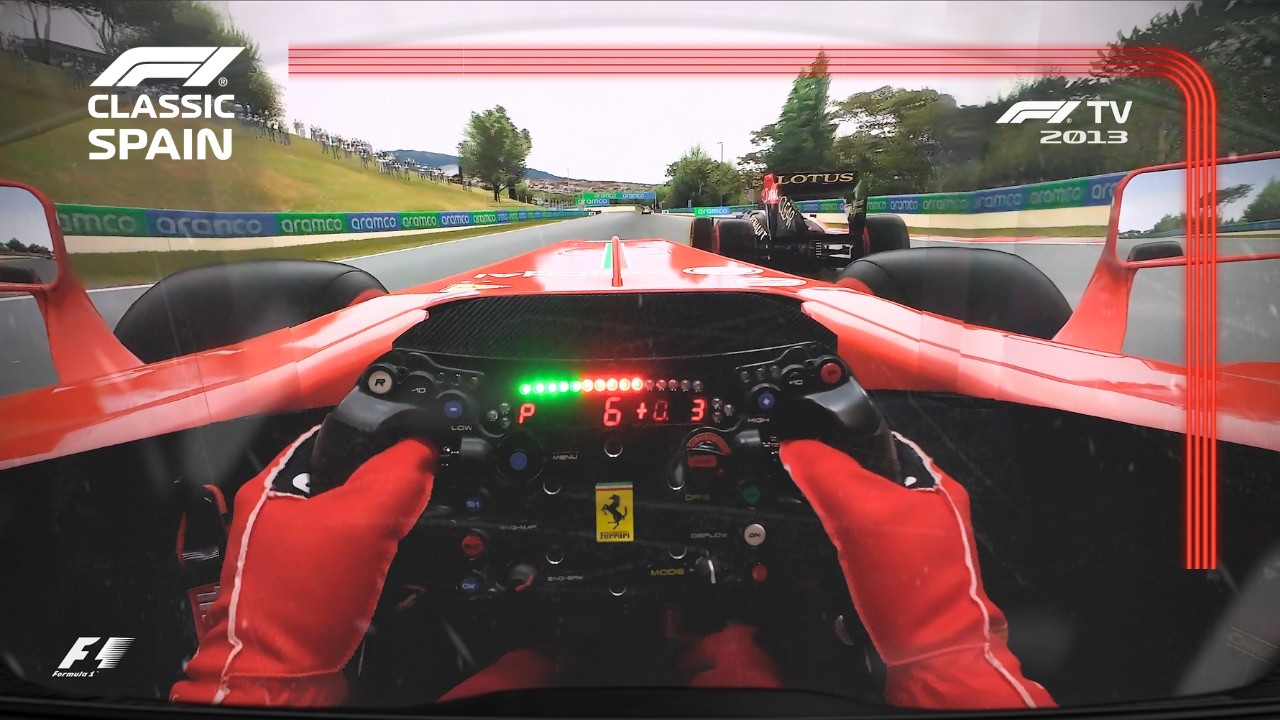 ULTRA IMMERSIVE Formula 1 2013 Fernando Alonso Ferrari Ferrari F138 Spain