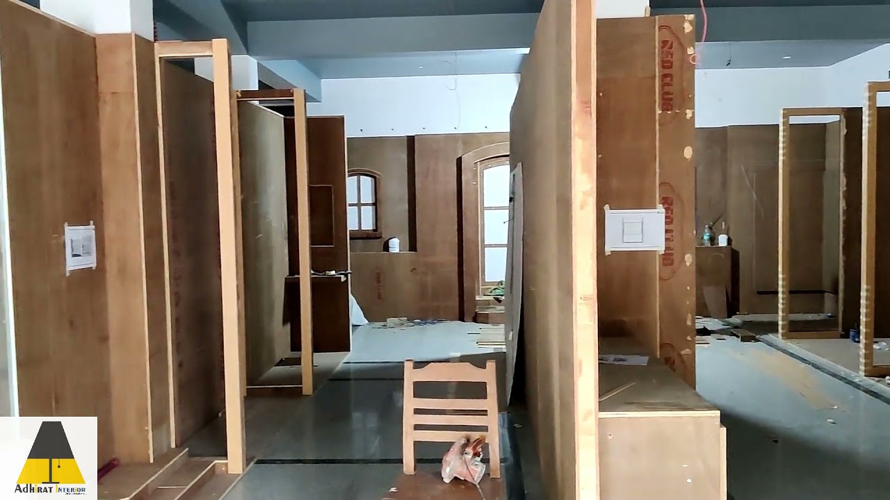 Tiles showroom Interior Project (Hindi) ||Adhirat Interior||