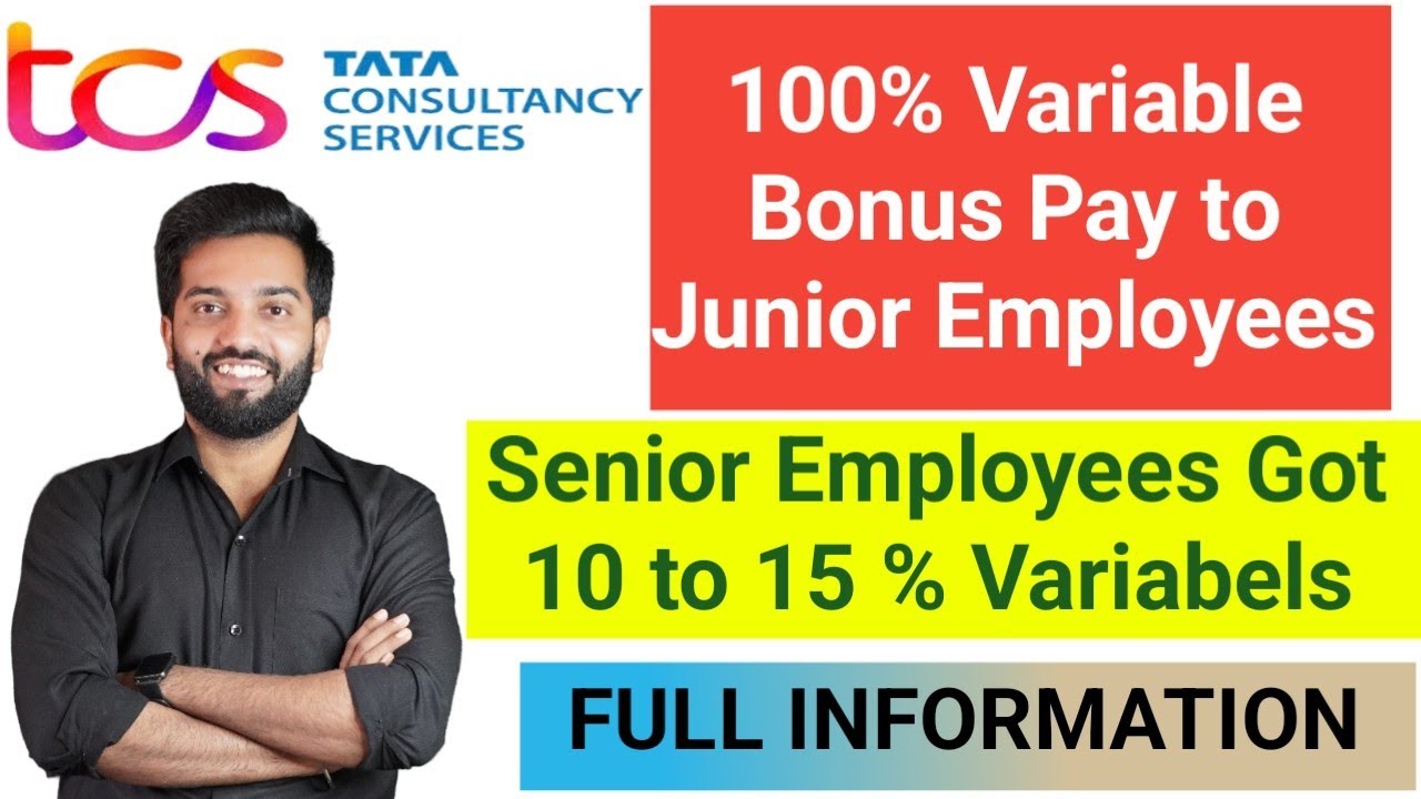 TCS Giving 100% variable pay to employee | Senior Employees Received Compensation Letter + Hike