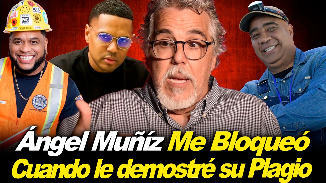 Ángel Muñíz me Bloqueó Cuando le demostré Su Plagio #sinvaselinashow  #latinosindejaus