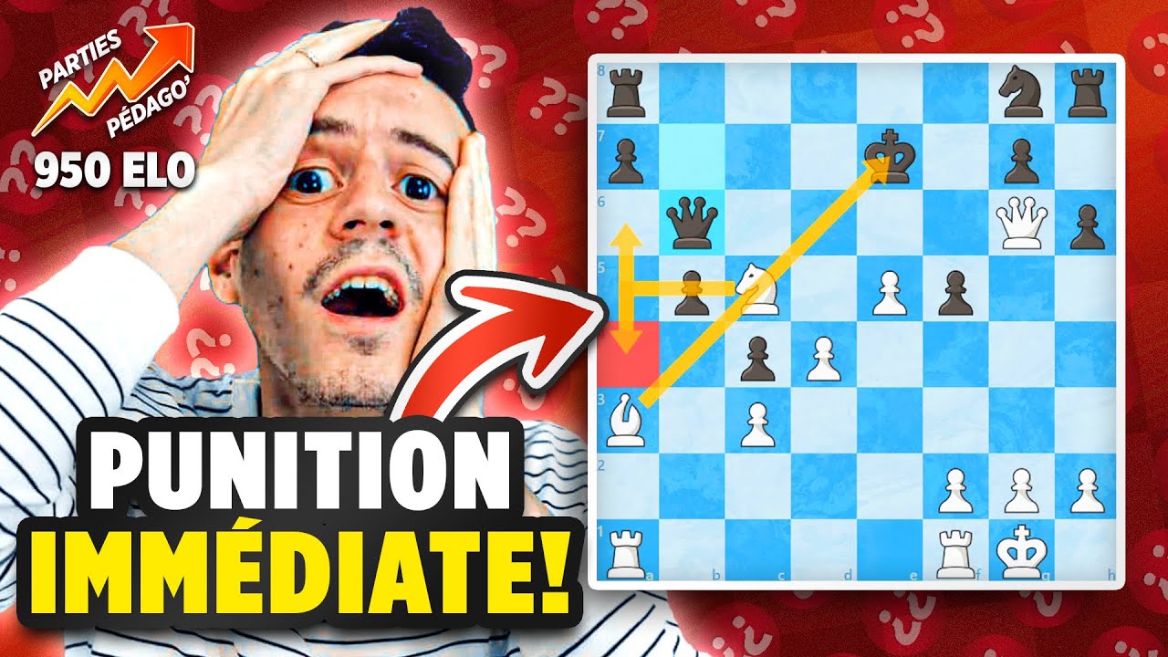 CHAOS SUR L'ÉCHIQUIER à 900 Elo !!