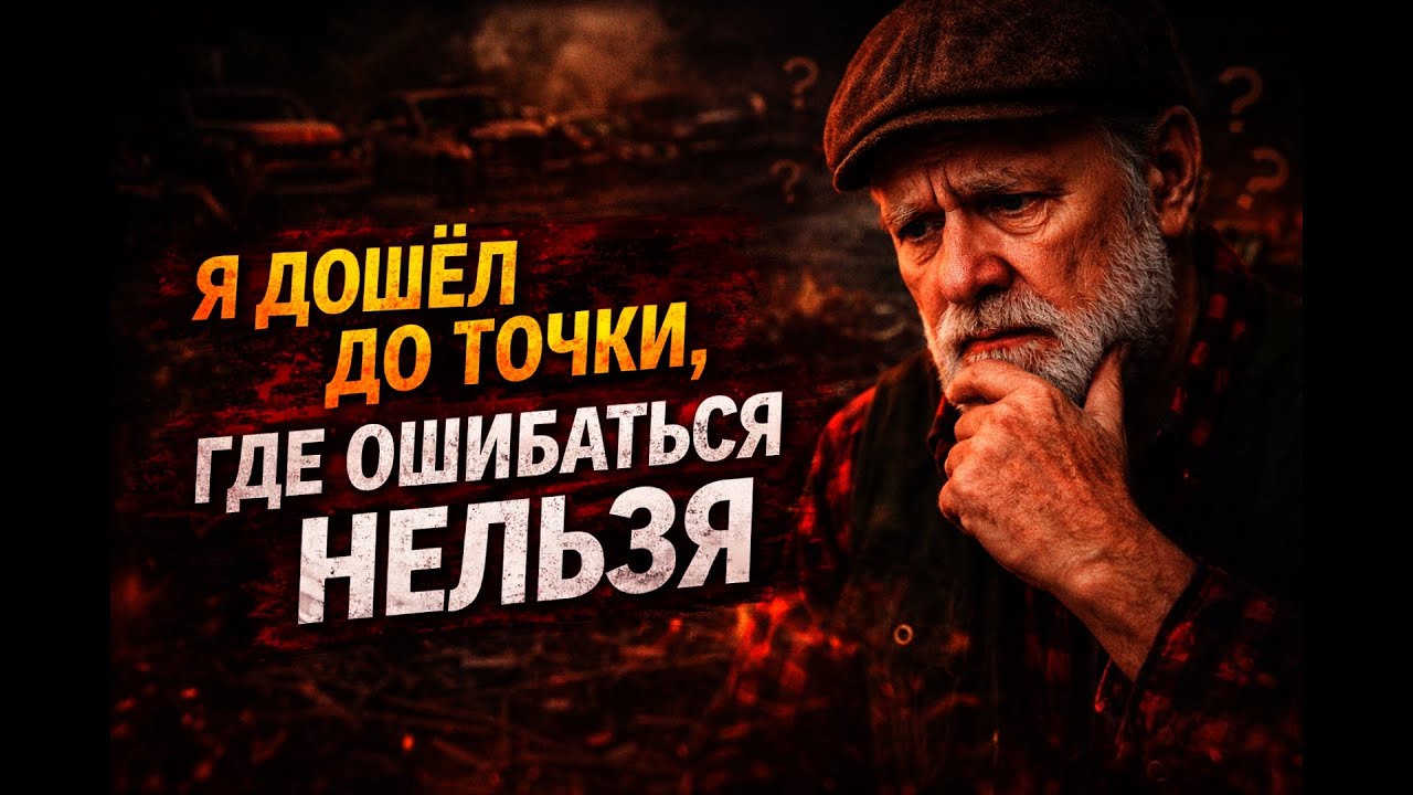 Я дошёл до точки, где ошибаться нельзя