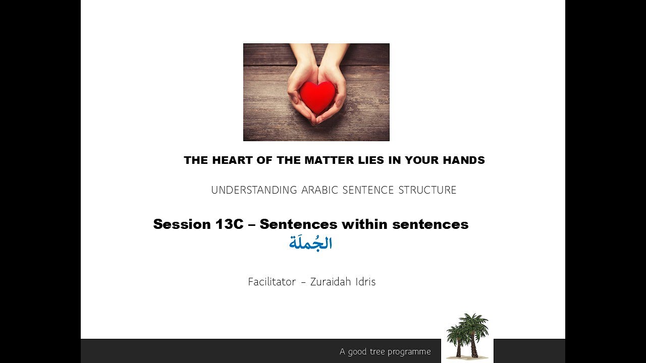 Session 13c- Khabar as  sentences-QURANIC ARABIC SENTENCE STRUCTURE