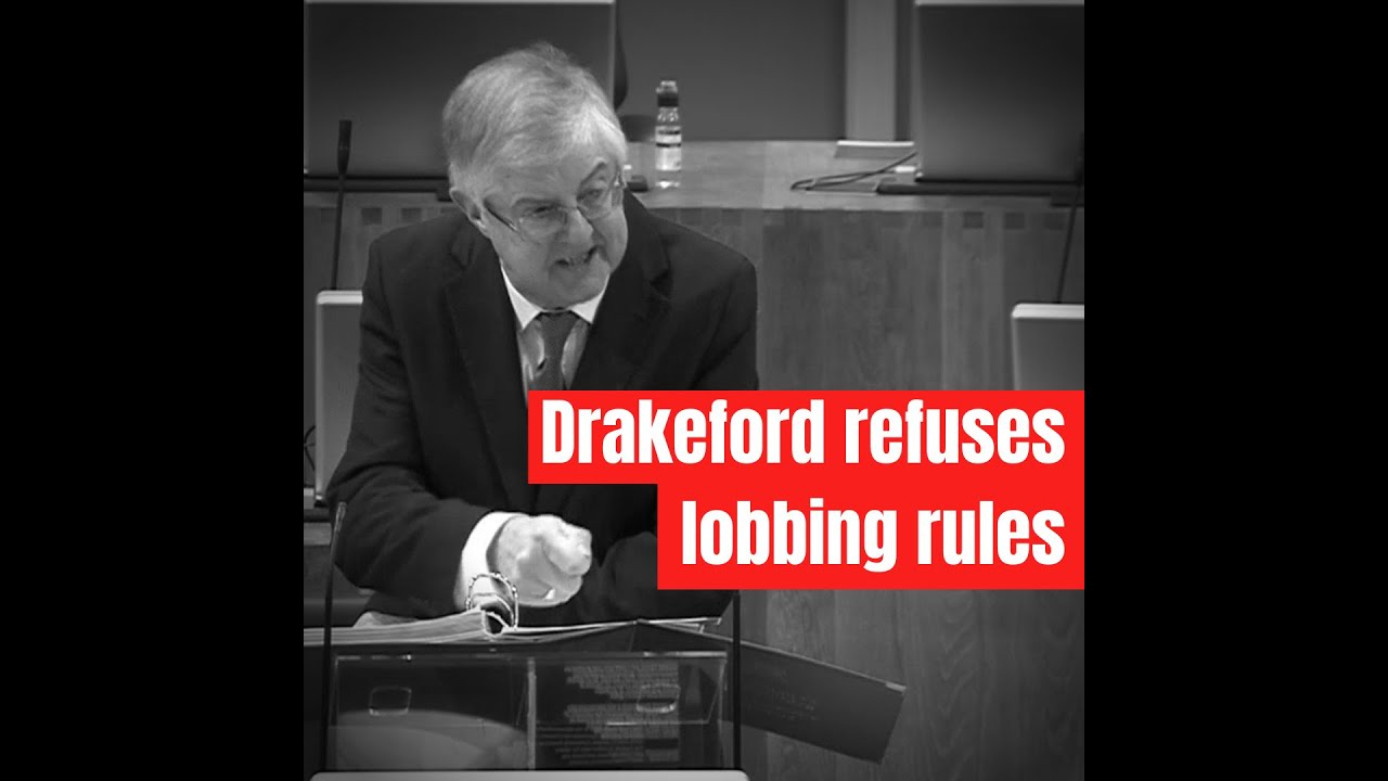 Drakford refuses LOBBYING rules