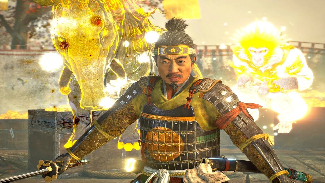 Nioh 2 - Tokichiro Boss Fight #16 (Nioh 2 2020 PS4 Pro) No Commentary