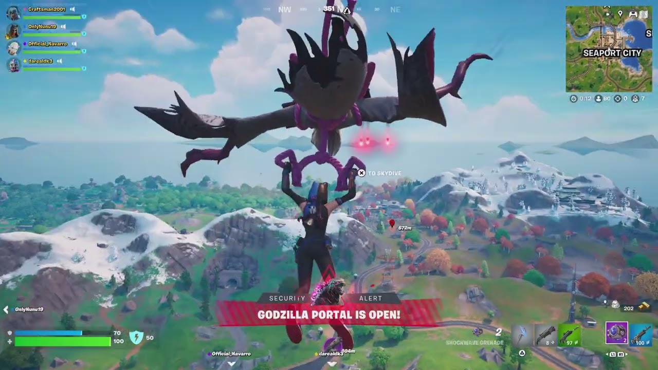 Fortnite_kong godzilla