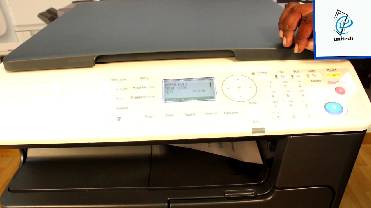 Konica Minolta 205i scan to mail | step by step clear explanation in Tamil.#konicaminolta #scanning