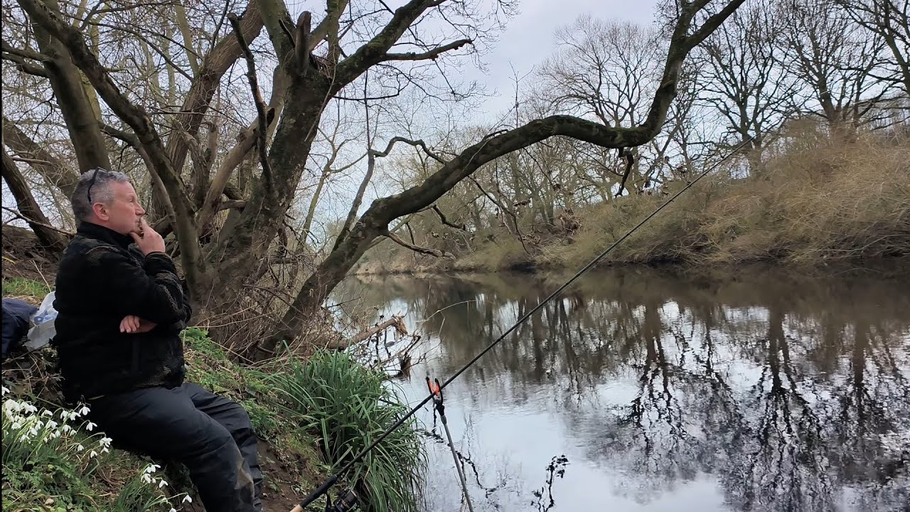 River tees fishing .1st trip this year.  Airplanes and wild dogs .