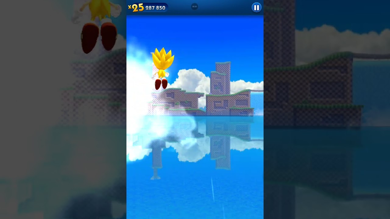 [ПРОШУ ПРОЩЕНИЯ, ЭТО НА РУССКОМ] Глюк в битве с боссом в Sonic Dash, часть 1