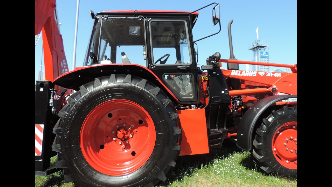 Трактор МТЗ БЕЛАРУС ЭП-491 на «БЕЛАГРО-2024». Tractor MTZ BELARUS ЭП-491 at BELAGRO-2024.