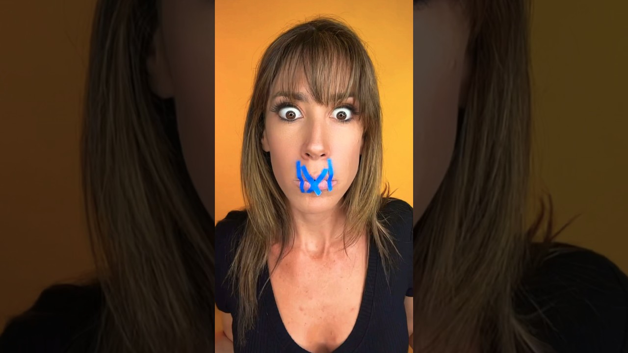 The CREEPIEST lip hack EVER! #shorts #makeup #makeuphacks #letstryit