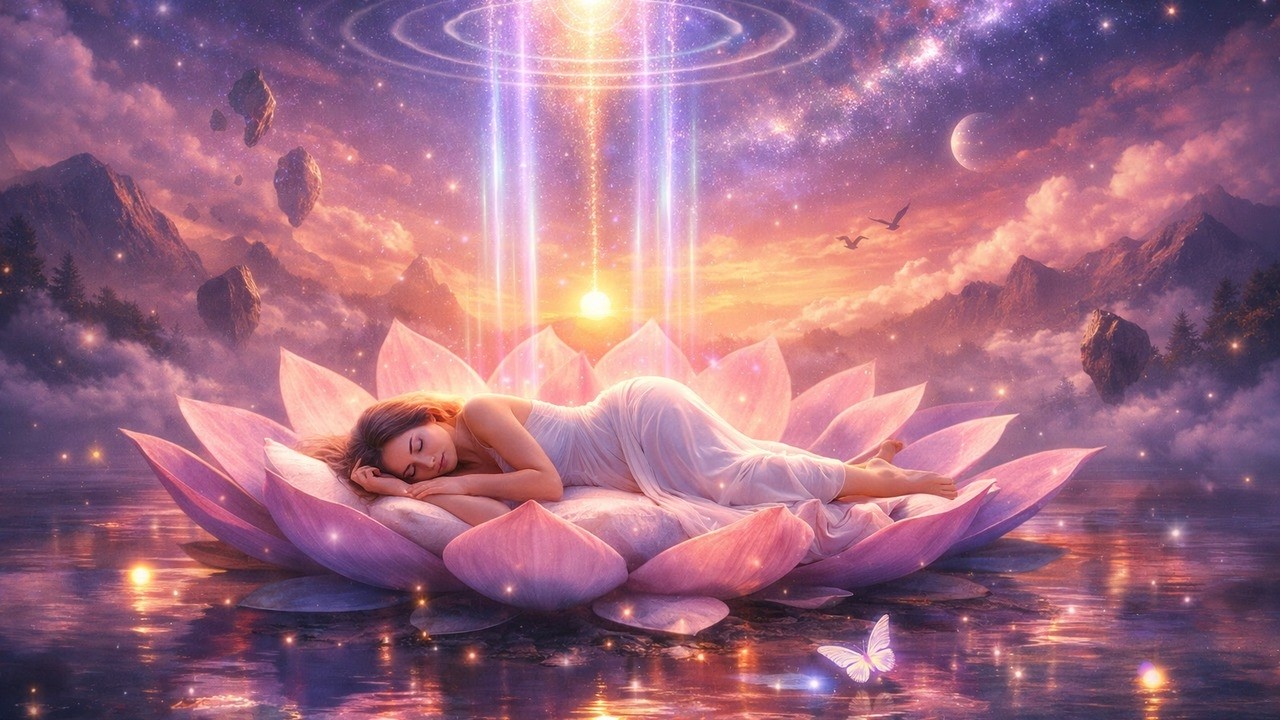 432Hz Soft Landing ✨ Release Tension, Relax Your Body & Feel Safe Again