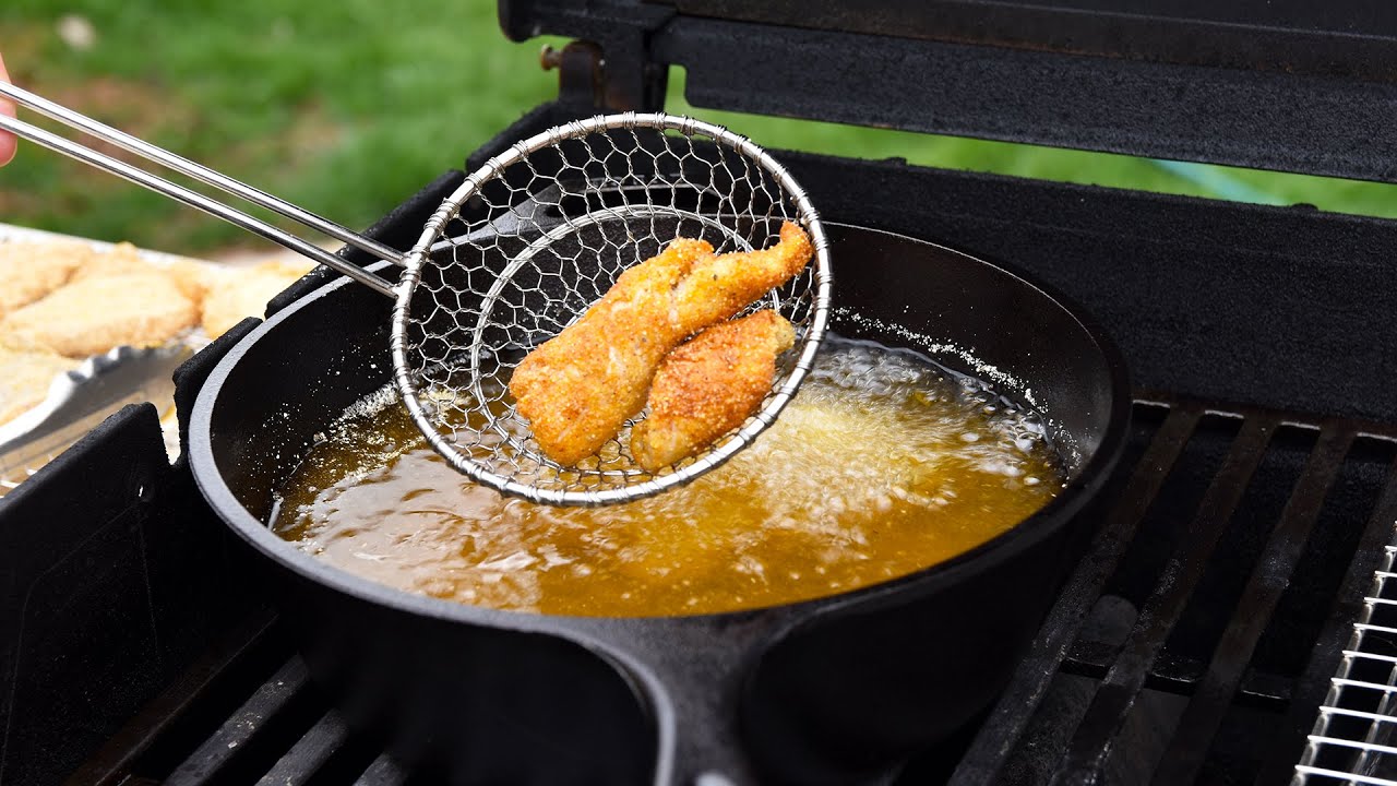 Почему стоит жарить во фритюре на газовом гриле