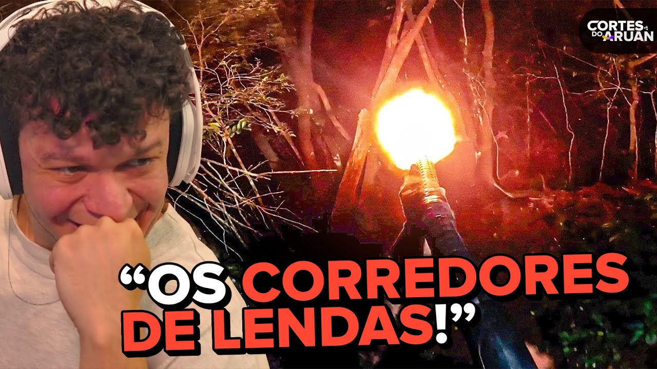ARUAN REAGE: O MARCELO VOLTOU PARA OS CAÇADORES DE LENDAS - CAÇADORES DE LENDAS (RENATO GARCIA)