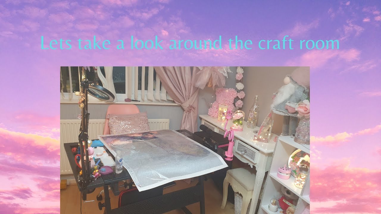 My craft room , my peace haven 😌 only started spare idea just under six months