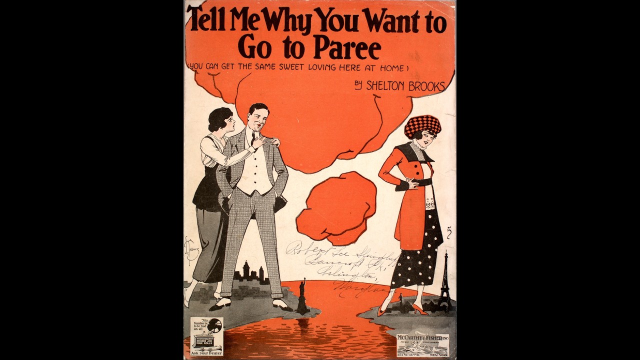 Расскажите, почему вы хотите поехать в Париж (1919)