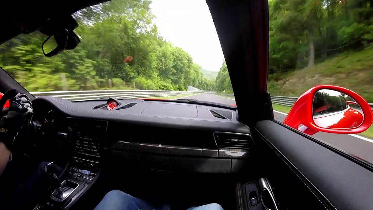 Porsche GT3 fun lap at the Nurburgring Nordschleife (Best car sound ever)