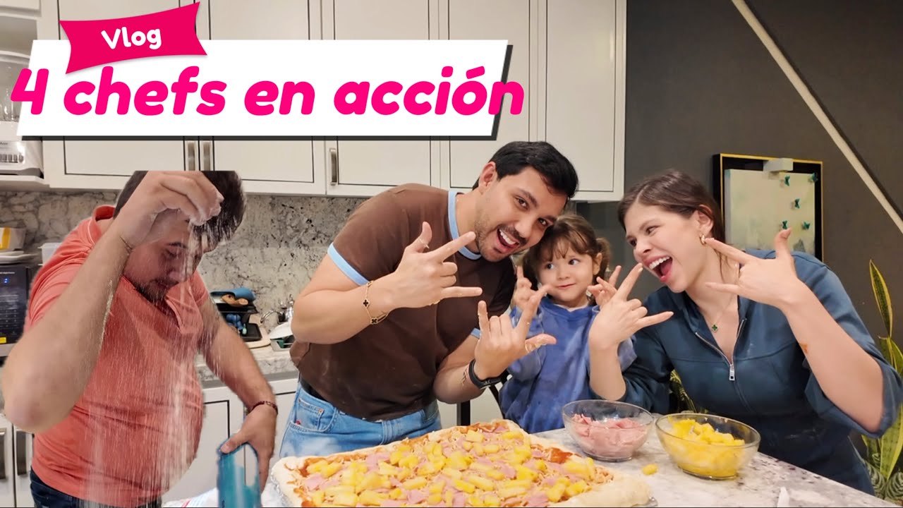 VLOG/ ESTÁ NUEVA RECETA LES TIENEN ESTOS 4 CHEFS!