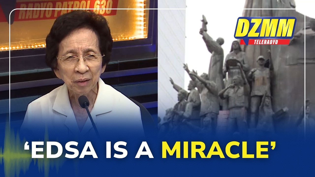 Supporter treats EDSA revolution 'miracle' despite absence of social media | (24 February 2026)