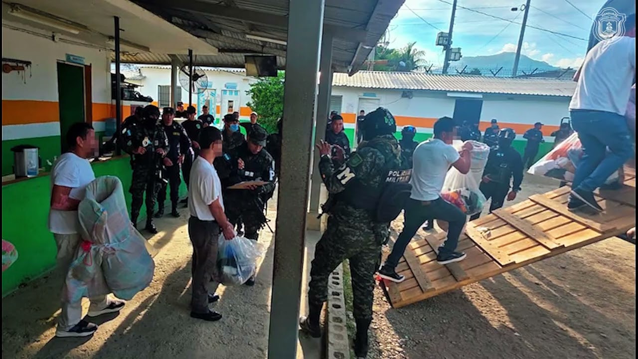 🚨 Traslado de 494 Internos en Honduras | Sistema Penitenciario