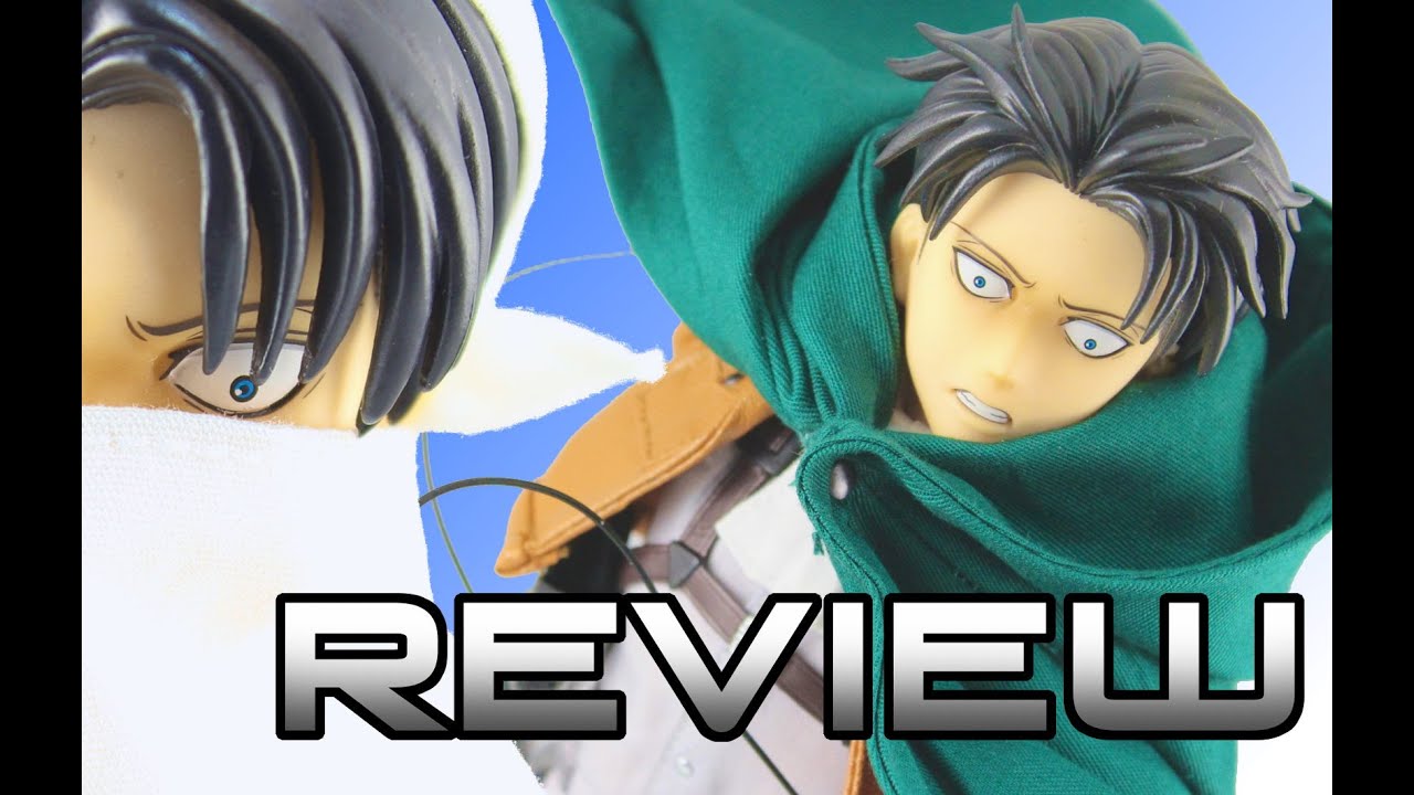 Real Action Heroes (RAH) Levi - Attack on Titan Anime Figure Review Part 2 リヴァイ　進撃の巨人