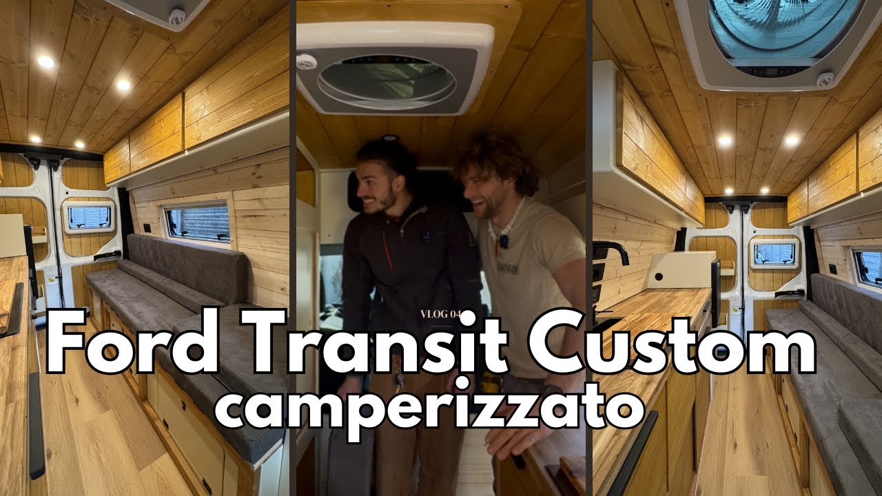 Farsi camperizzare un Ford Transit Custom come regalo di matrimonio!