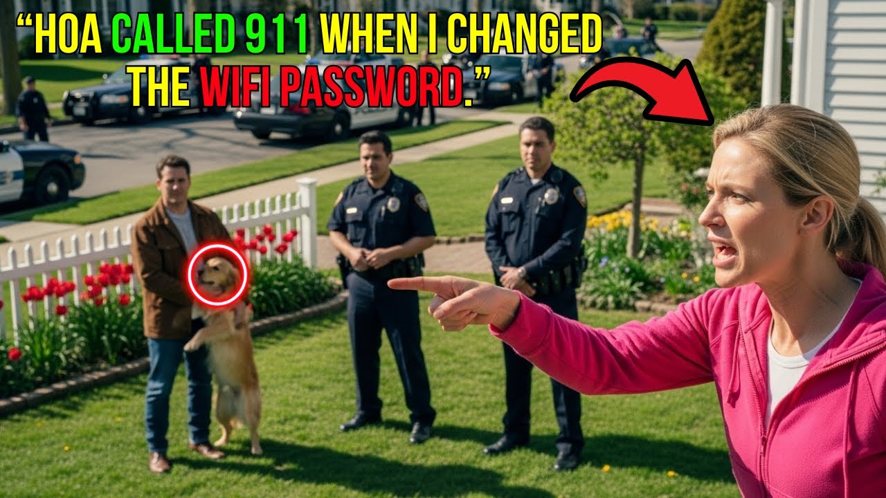 HOA Karen Called 911 Because I Changed My Own Wi Fi — What Cops Discovered Made Her Beg for Mercy!