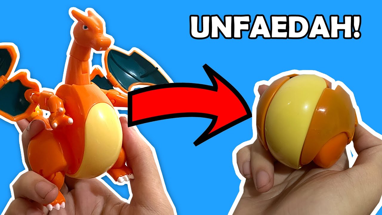 CHARIZARD NANGIS MELIHAT INI! FIGURE POKEMON PALING GA FAEDAH! APOLLO TRANSFORM TOYS