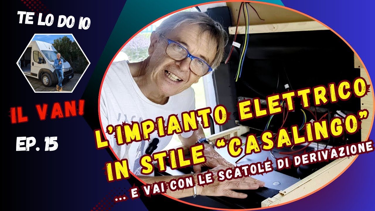 TELODOIOILVAN - Ep. 15 - L'impianto elettrico in stile 