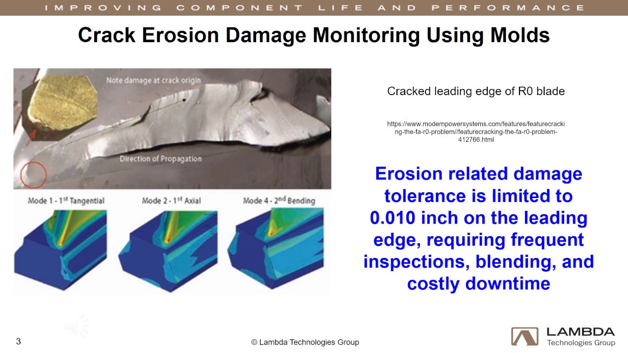 7FA R0 Blades: A Case Study of Preventing Erosion Fatigue Failures