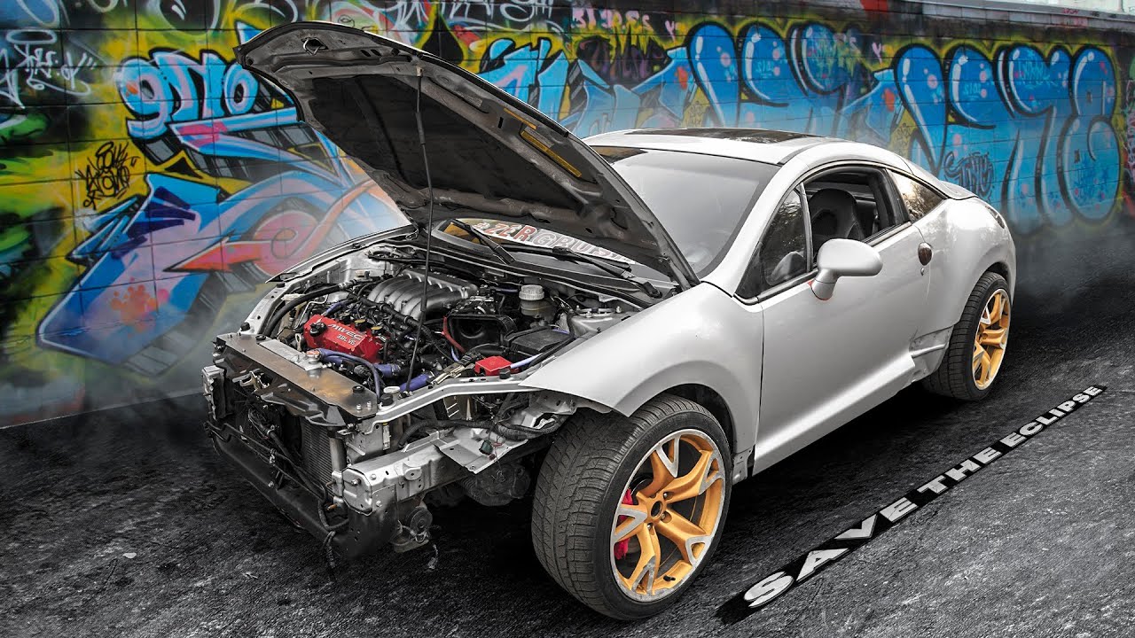 Mitsubishi ECLIPSE 4G собираю по винтику (ASMR таймлапс)