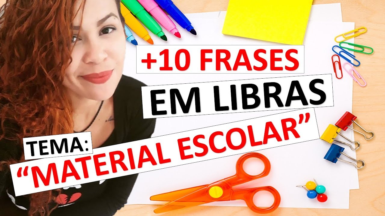 +10 FRASES EM LIBRAS COM O TEMA 