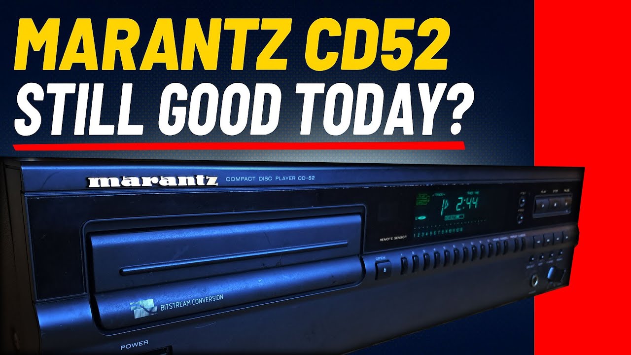 Marantz CD52 - The most iconic CD player of all times, by Hi-Fi Room