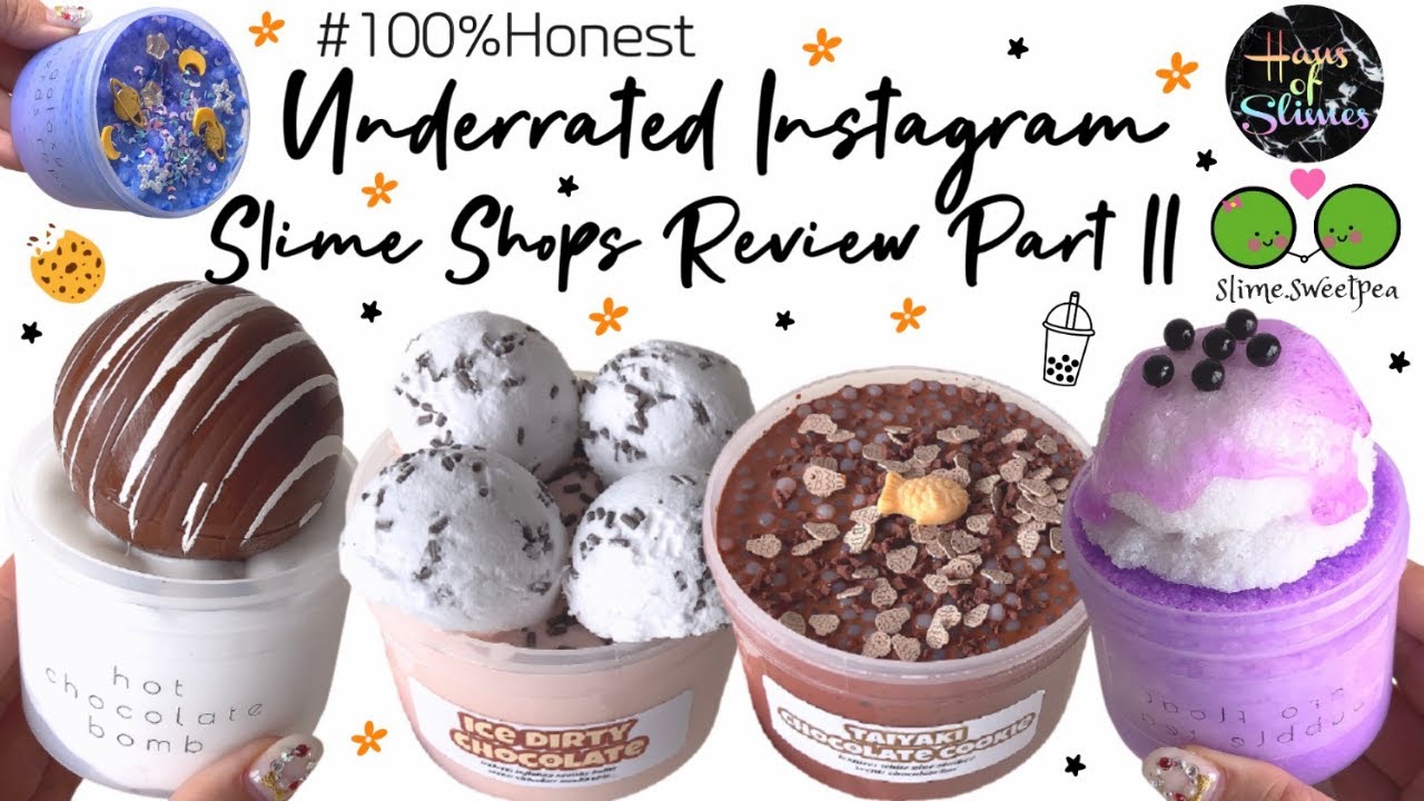 100% HONEST UNDERRATED SLIME SHOP REVIEW (FT. HAUSOFSLIMES & SLIME SWEETPEA | 슬라임 리뷰 | slime asmr