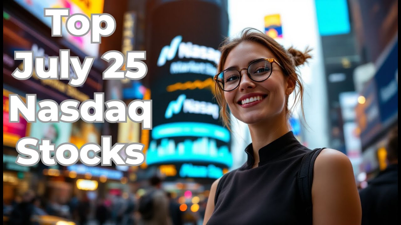 Top 10 Best Performing Nasdaq Stocks for July 2025 | Top US Tech Stocks | New York Stock Market