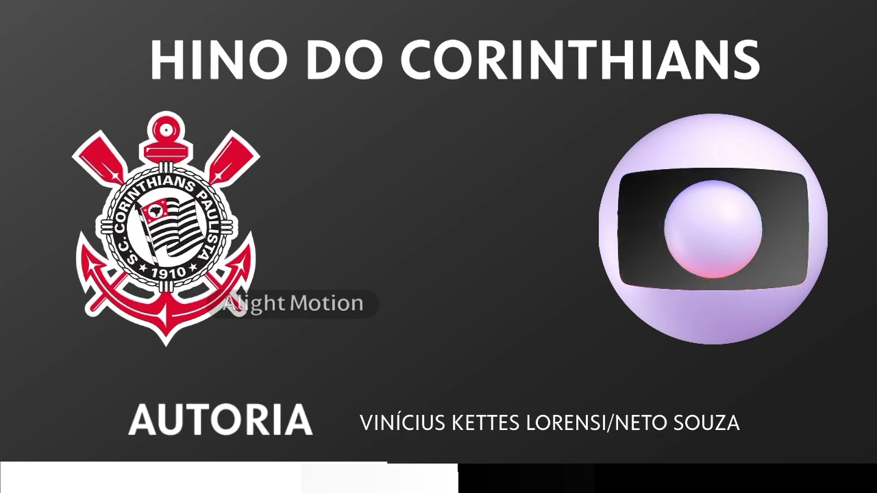 Hino do Corinthians | TV Globo 2025 (desculpe pelo erro da marca d'agua)