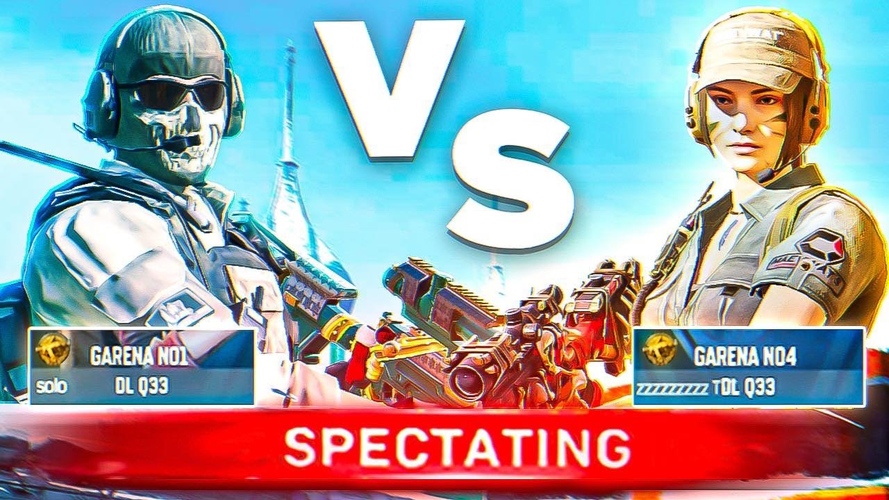 Я наблюдал за пользователем DLQ №1 против пользователя DLQ №4 в COD Mobile.