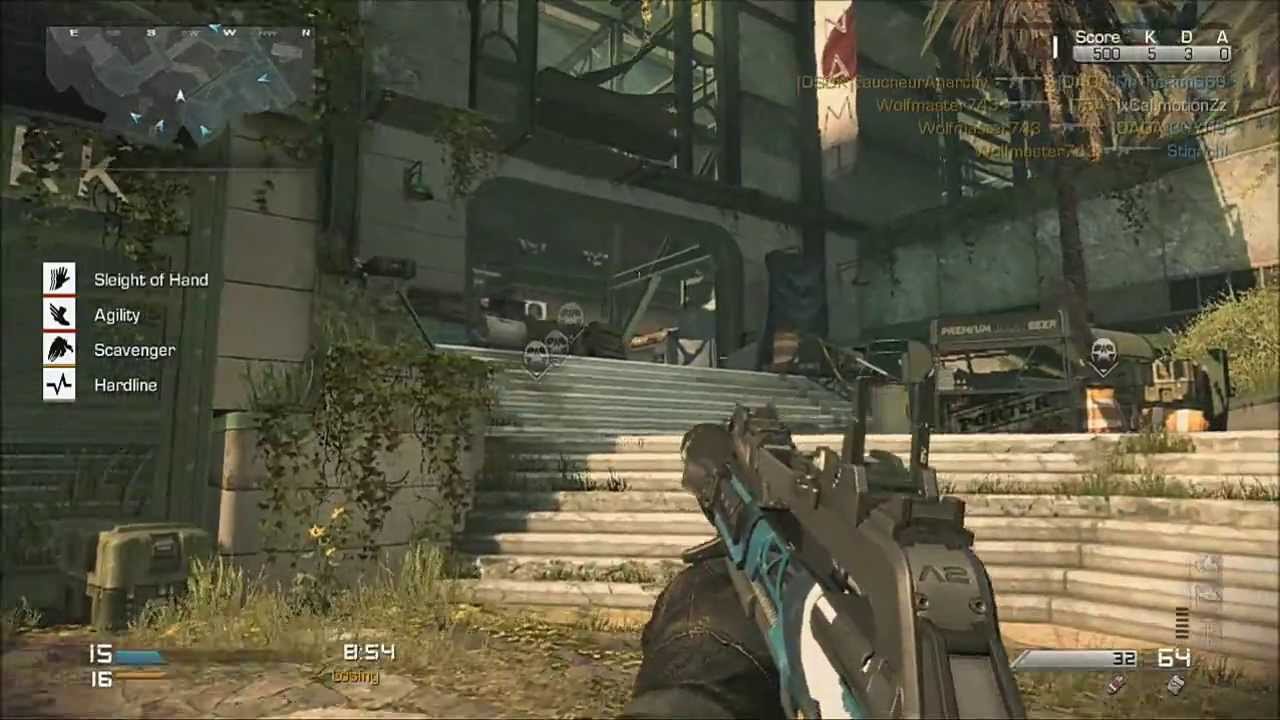 COD Ghosts DEVASTATION GUN RIPPER Gameplay