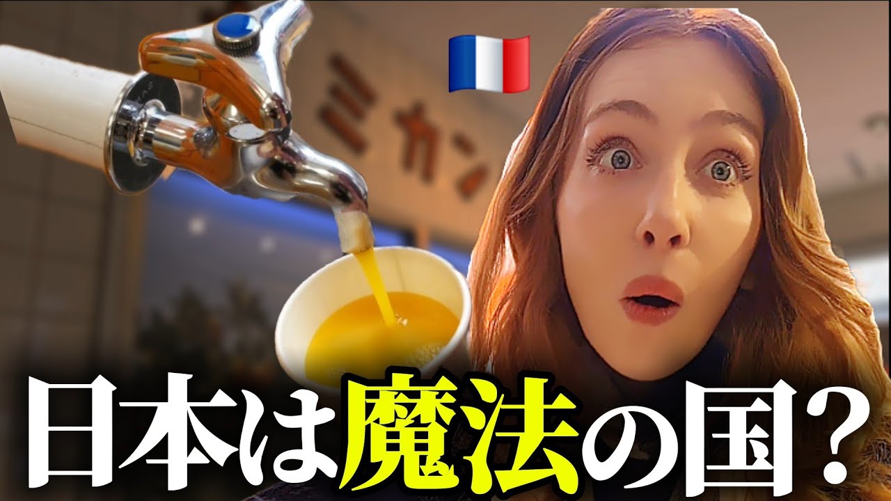 日本の蛇口にフランス人の理解が追いつかないww