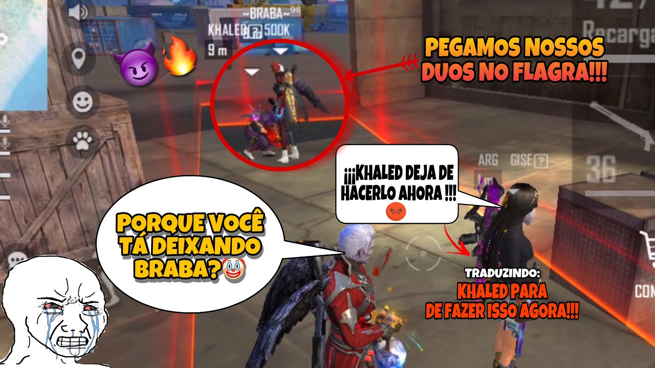 AQUINO E A ARGENTINA PEGA KHALED FAZENDO MIRAQUETE NA BRABA! 🤨🤮