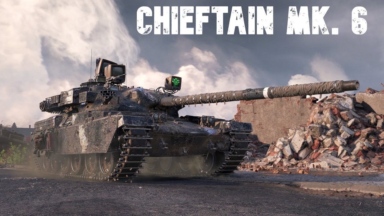 World of Tanks Chieftain Mk. 6 - 4 Kills 10,9K Damage