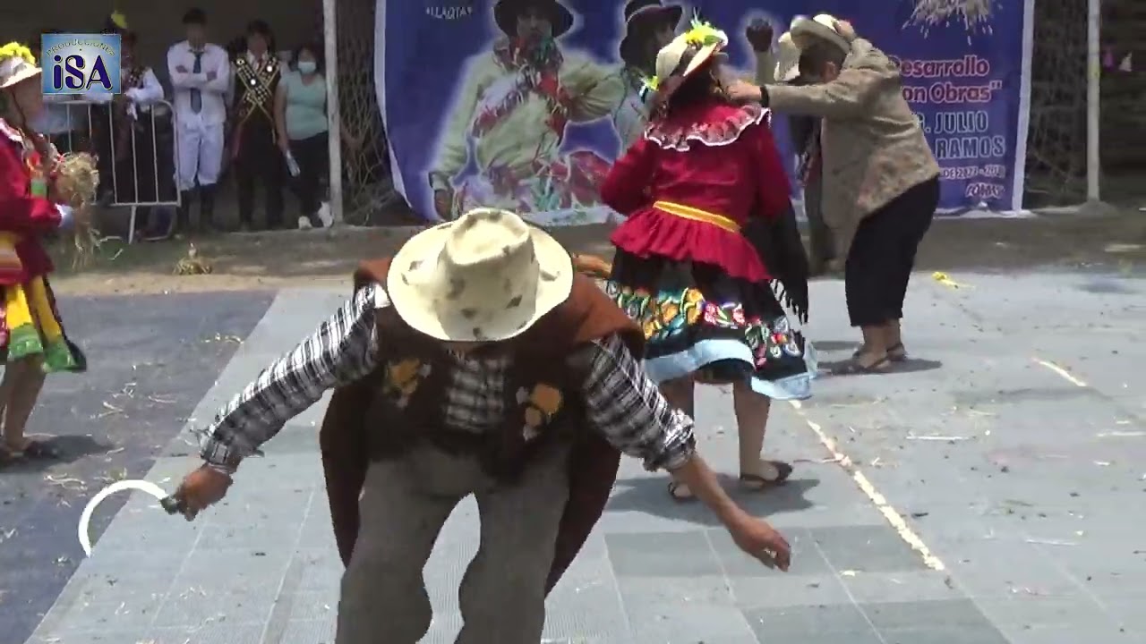 LA SIEGA Y TRILLA DEL TRIGO - ANCASH - FLOR DE CANTUTA -  CONCURSO HUARAQUERO 2022-PRODUCCIONES ISA
