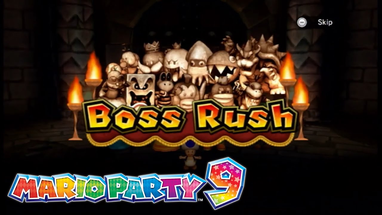 Mario Party 9 - Boss Rush