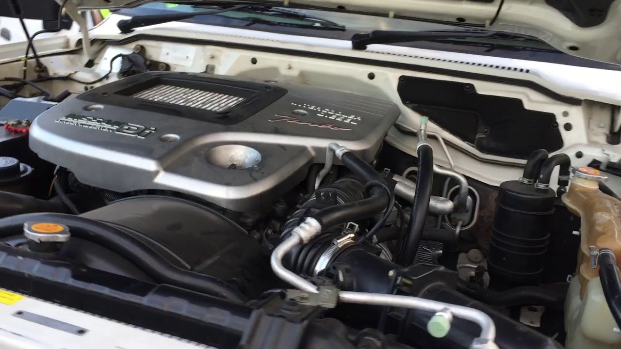 nissan patrol y61 3.0 diesel turbo sound