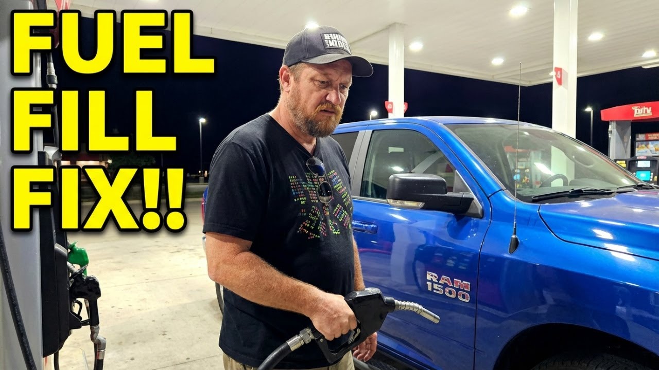 RAM 1500 Slow gas fill - what worked for me!