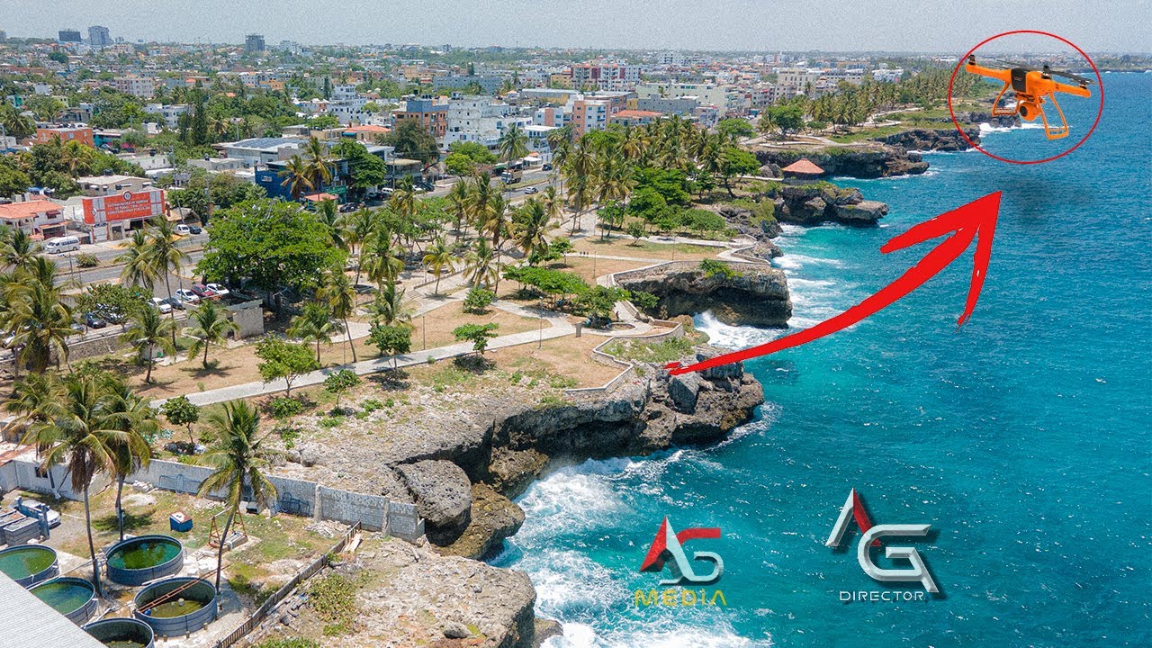 Av. Espa&ntilde;a #SantoDomingoeste  Vista Aerea Con #Drone 4K 60Fps