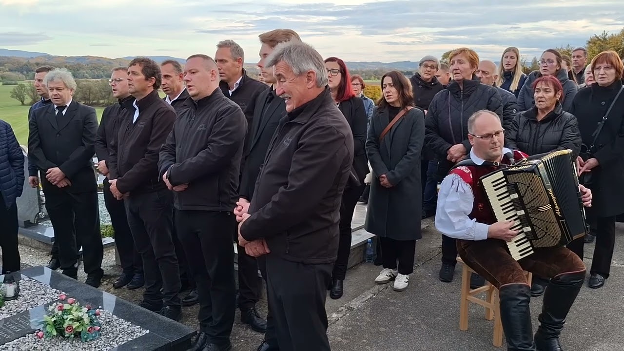 Pevci iz Bizeljskega, Kapel in Dobove ter Tomaž Hribar (ans. Gašperji)-Tri planike (v živo)